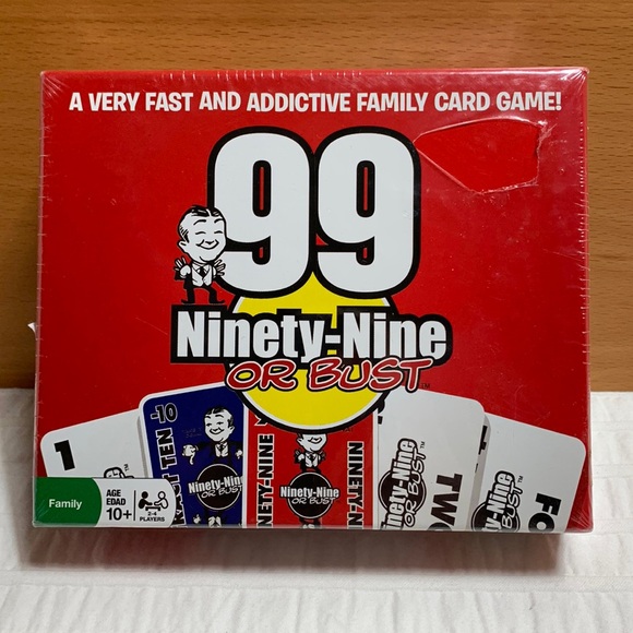 Ninety-Nine or Bust Family Card Game - Picture 1 of 7